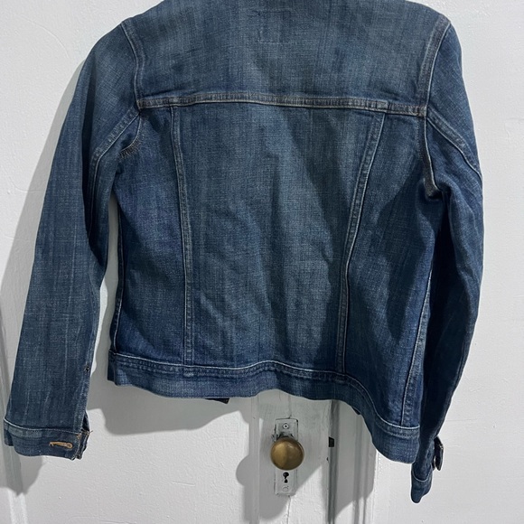 Blue JCrew Jean Jacket size xs - Picture 3 of 3